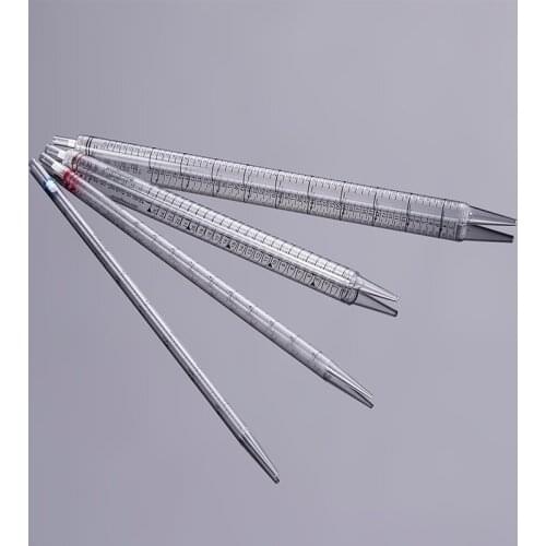 50 Pcs 5ml Serological Pipette Burette Plastic Sterile disposable