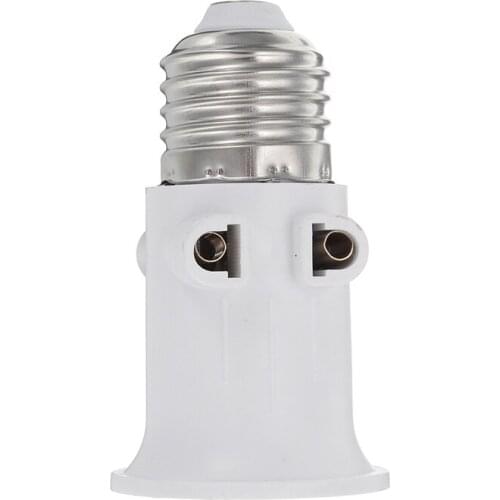 4A E27 ABS EU Plug Connector Accessories LED Bulb Adapter Lamp Holder Base Screw Light Socket Conversion for Lights AC100-240V