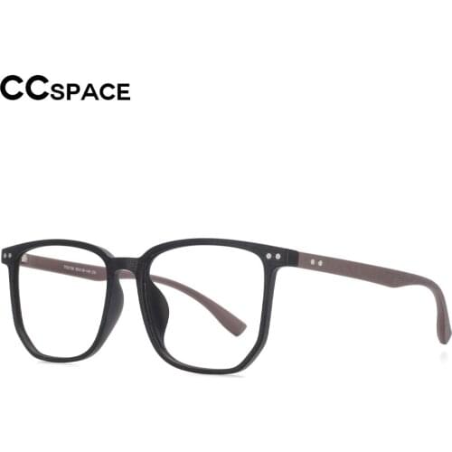 53762 Big Size Square Imitation Wood Grain Spectacle Anti Blue Light Men Womens Computer Protect Glasses