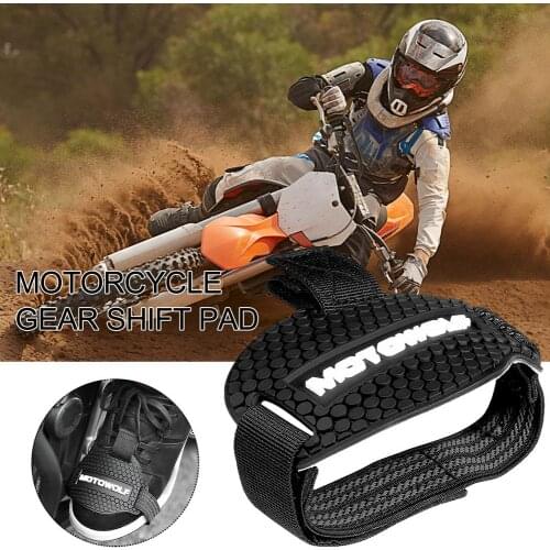 Motorcycle Gear Shift Pad Adjustable Protector Shoe Cover Durable Lightweight Boot Protector For Riding Moto Accessaries