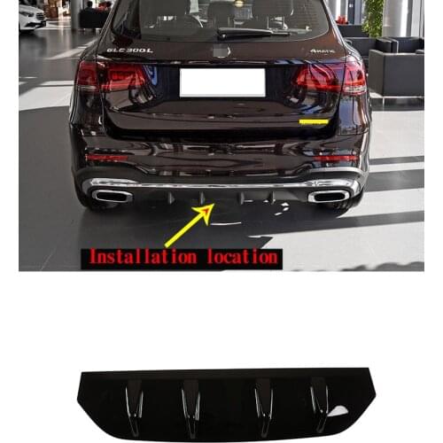 For 2020-2021 Mercedes-Benz GLC X253 rear bumper ABS auto parts