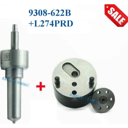 ERIKC Injector L274PBD Nozzle L274PRD 9308-622B Valve Repair Kits 7135-626 CR Repair Kit Control Valve for EJBR05301D EJBR06101D