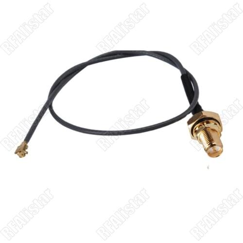 IPX IPEX U.FL to RP-SMA Female Jack Bulkhead O-Ring 1.37mm RF Pigtail Cable Assembly Mini-PCI Wireless 15cm/30cm Or Customize