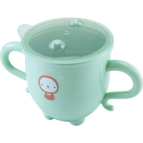 Insulated Safe Food Cup Utensils for Children Snack Spilled Cup Leak Proof Baby Milk Snack Box Bowl Cup Set Christmas Gift