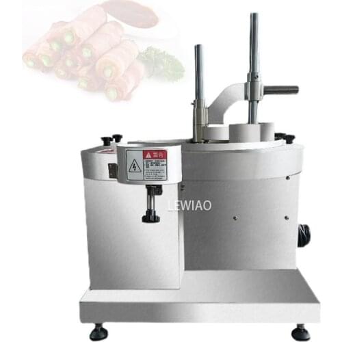 Commercial Meat Slicer For Fresh Meat And Vegetable Slicing Stainless Steel Bacon Beef Roll Slicer