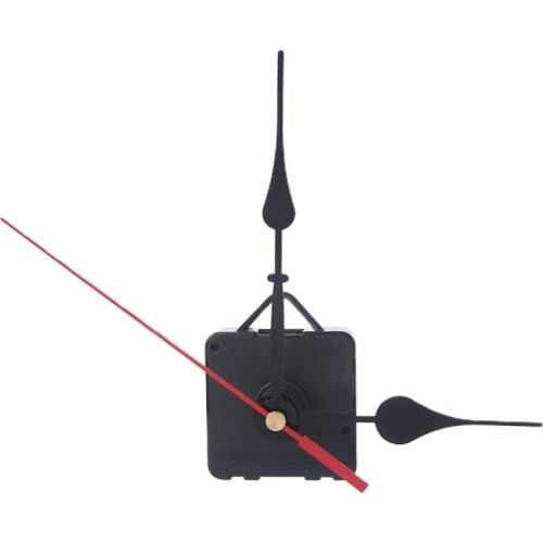 S3 Axis DIY Wall Clock Movement Kit with Mechanism Hands Wall Clock Repair Tool Parts 4"/5"/6" Long Spade Hands Silent