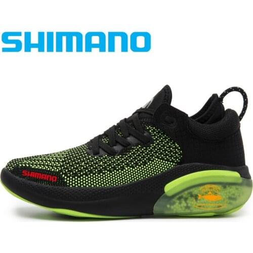 New Shimano Men Fishing Shoes Casual Shoes New Popular Breathable Lightweight Comfortable Male Sneakers Running Shoes