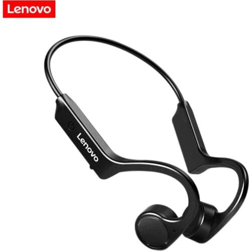 Lenovo X4 Bone Conduction Bluetooth 5.0 Sport Earphone Waterproof Wireless Headset Stereo with Microphone Ear-hook Headphone TWS