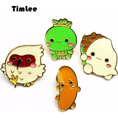 Timlee X267 BD Fashion Cartoon Cute Animal Brooch Pins,Fashion Jewelry Wholesale
