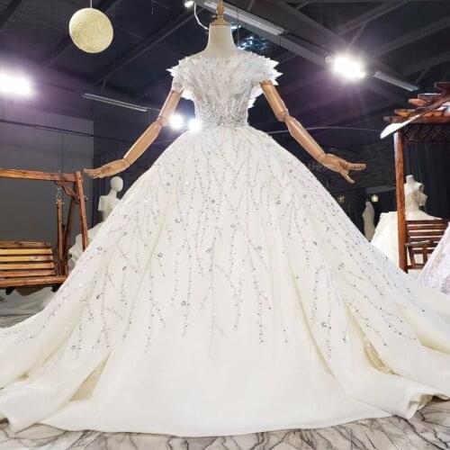 Vintage Vestidos De Novia Casamento 2021 Bridal Gowns Ball Gown Lace Applique Wedding Dress Robe De Mariee Trouwjurk