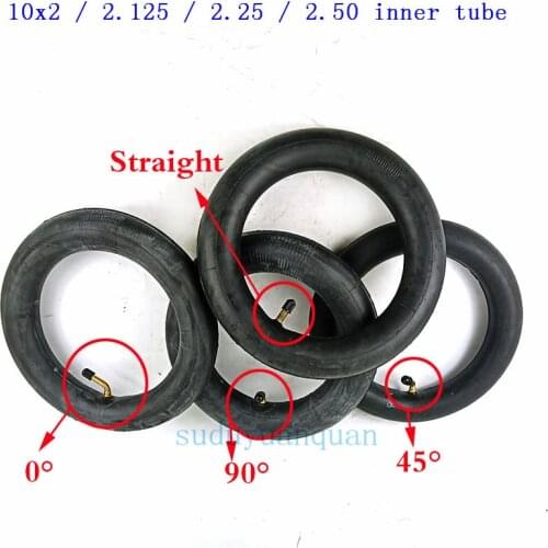 10 inch Inner tube fits for 10x3.0 10x2.50 10x2.25 10x2.125 10X2 10X2.0 wheel tire Electric Scooter Balancing Hoverboard tyre