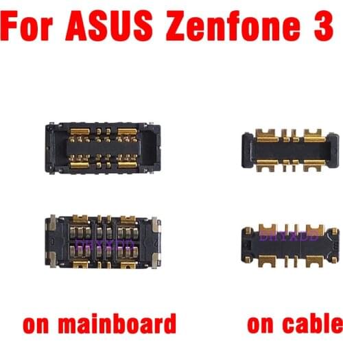 2Pcs Inner FPC Connector Battery Holder Clip Contact For ASUS Zenfone 3 ZE520KL Z017DA ZE552KL Zenfone3