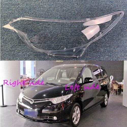 Car Headlight Lens for Toyota Previa 2006 2007 2008 Headlamp Cover Car Replacement Front Auto Shell Cover