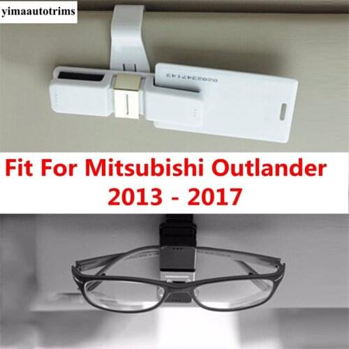Accessories For Mitsubishi Outlander 2013 - 2017 Car Glasses Clip Card Clip / Glasses Supporter 1 Pcs Interior Refit Kit