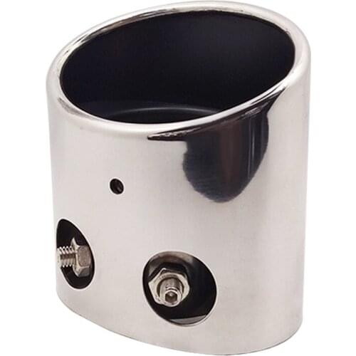 Automobile Muffler System 4.53 inch Long Emission Pipe For Subaru Forester Diameter 2.28 inch Oval Exhaust Valve Repalcement