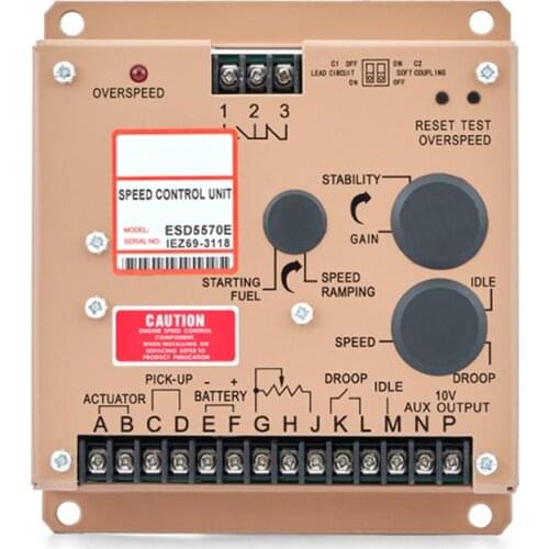Cummins Generator Unit GAC Control Board ESD5570E Speed Controller Electronic Speed Regulation Diesel Engine Parts