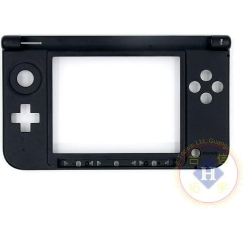 HOTHINK 10pcs/lot black / White Replacement Hinge Part Middle Shell Housing for 3DS XL / 3DS LL