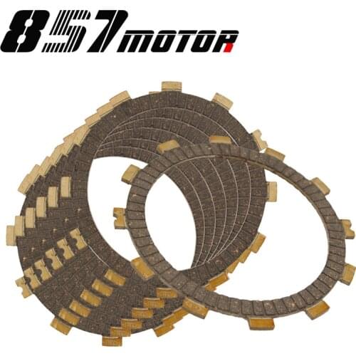 6 PCS Motorcycles Clutch Plate Friction Sheet Clutch Discs For Suzuki GSF250 GSF400 74A 73A 75A 77A 913 Bandit 250/400