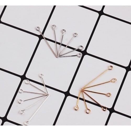 DIY K gold Nickel Silver Beaded accessories 9 word needle nine nine word needle color specifications of copper