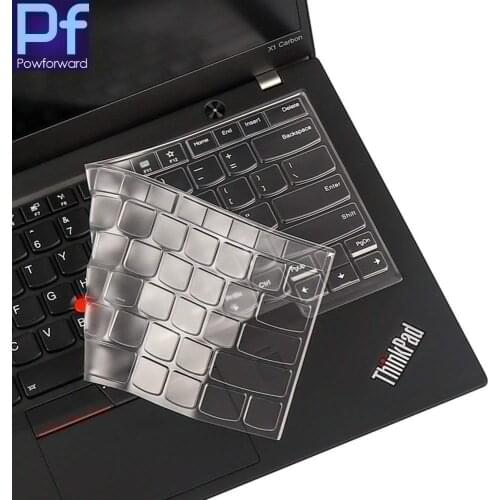 For Lenovo ThinkPad X1 Carbon T470 T470p L480 L380 E480 E485 E14 A285 T480 T480S 14" Laptop TPU Keyboard Cover Protector