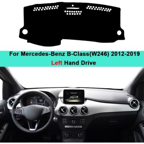 For Mercedes Benz B-Class W246 2012-2017 2018 Car Inner Dashboard Cover DashMat Carpet Cushion Sun Shade B-Klasse B160 B180 B200