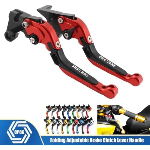 For RC 390 RC390 DUKE 390 DUKE390 2013 2014 2015 2016 2017 2018 CNC Motorcycle Folding Handle Adjustable Brake Clutch Lever