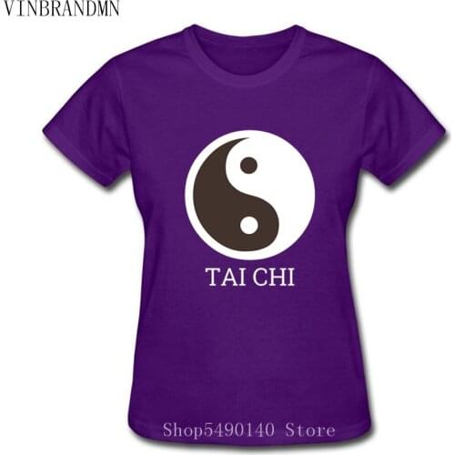 Kung Fu Master Karate T-Shirt Chinese Character Tai Chi Print Yin And Yang T Shirts New Taiji China Style Women Casual Tops Tees