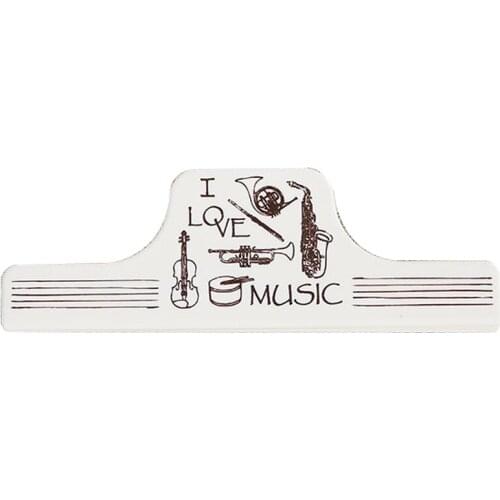 HOT SALE!!! Creative Thickening Clip Paper Page Fixed Artifact Music Score Pattern Fixing Clip