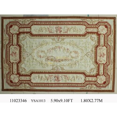 Sofa Floor Use The Aubusson Savonnerie, A Handmade French Garden, Is Beautifully Embroidered With Rugs