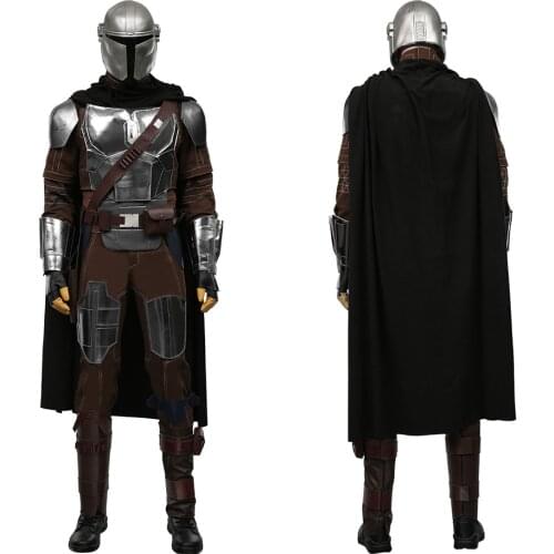Star Cosplay Season 2 Cosplay Din Djarin Cosplay Costume Outfits Uniform Halloween Suit For Adult