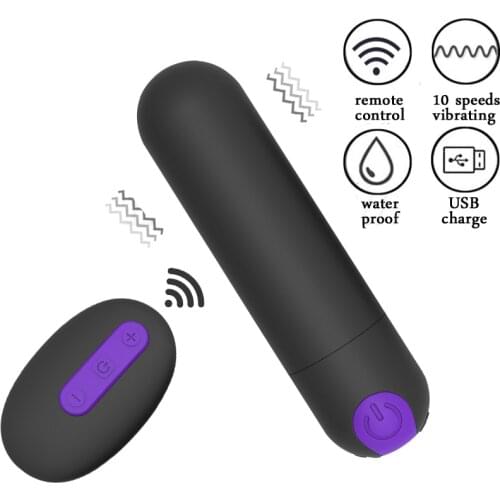 Powerful Bullet Vibrator with remote control Sex Toy for Woman G-spot Clitoris Stimulator Dildo Mini Vibrator for Women Sex Shop