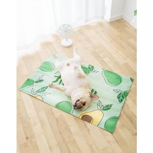 New Waterproof Dog Cooling Mat Summer Gel Ice Cool Pad Heat Dissipation Bed Washable Reusable Cooler Blanket Breathable
