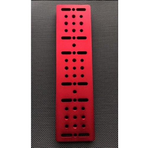 Wide orbit dovetail plate widened D-type large platform plate astronomical telescope large gimbal plate 30cm cm CNC finishing