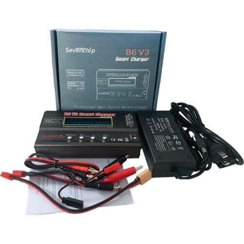 B6 V3 intelligent balanced charger IMAX B6 upgraded high voltage lithium battery charging with adapter