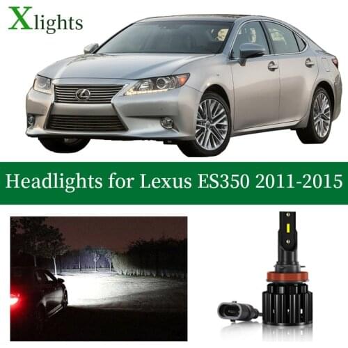 Xlights Led Headlight Bulb For Lexus ES350 2011 2012 2013 2014 2015 Low High Beam Canbus Car Headlamp Lamp Light Accessories 12V