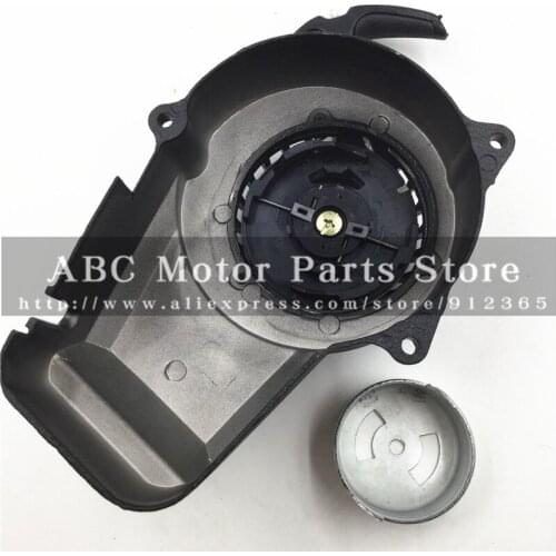 Aluminium Easy Pull Starter Start Mini Pocket Bikes ATVs Quad 49cc Mower Engines