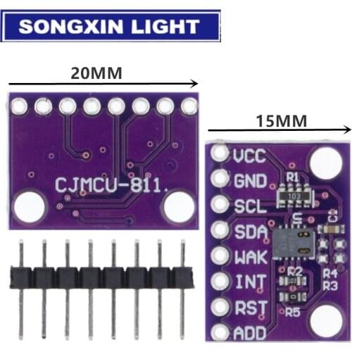 SX Gas Sensor Carbon Dioxide Detection Sensor Module CCS811 CO2 eCO2 TVOC Air Quality Detecting I2C Output CJMCU-811 For Arduino