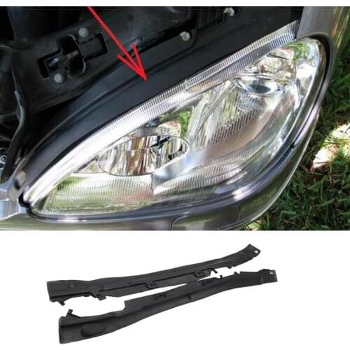DHBH-Car Headlight Rubber Sealing Strip Trim for Mercedes-Benz S-Cl W220 S280 S350 S430 S500 S600 2003-2005 2208260791GC