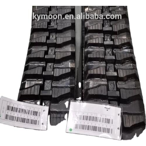 Good quality rubber track for excavator spare parts H280X72X47