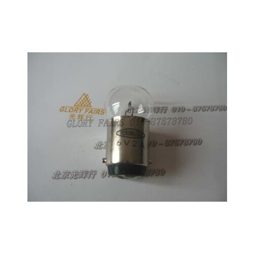 HOSOBUCHI OP2105 6V 2A 12W BA15D optic bulb,OP2105K BA15d double contact base lamp,6V2A 6V12W BA15s single contact base