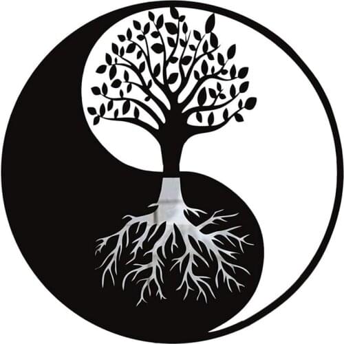 Tree of Life Metal Art Wall-amounted Ornaments For Home Office Bedroom Porch Garden Decoration