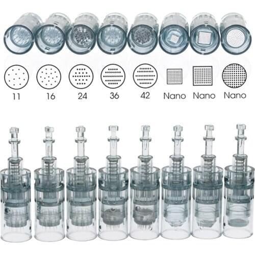 50pcs Micro Needles For Dr.Pen Ultima M8 Derma Pen Disposable Replacement Parts Dr Pen M8 Needles Cartridge Microneedles