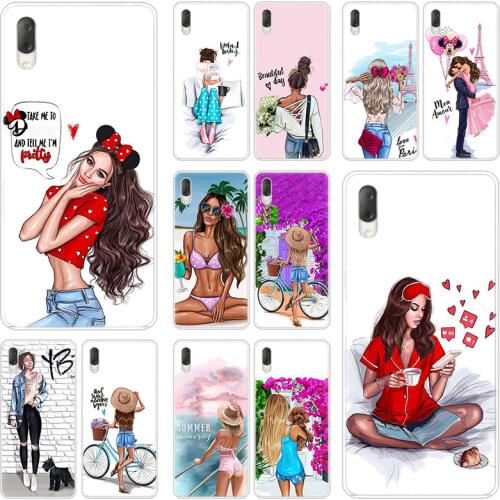 Hot baby girl Fashion Hard Case For Sony Xperia L1 L2 L3 X XA XA1 XA2 XA3 Ultra 10 Plus E5 XZ XZ1 XZ2 Compact XZ3 XZ5 2 20 Cover