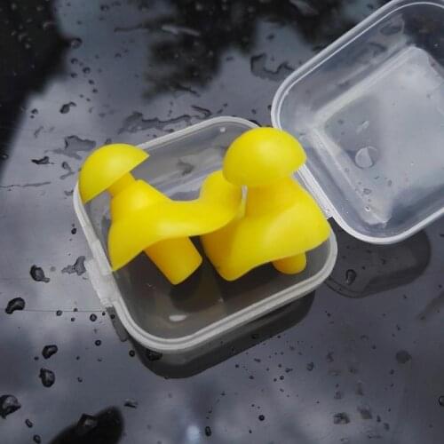 Soft Earplugs Silicone Waterproof Earplug Dust-Proof Ear Environmental Sport Plugs Diving Water Sports Swimming Pool Accessories