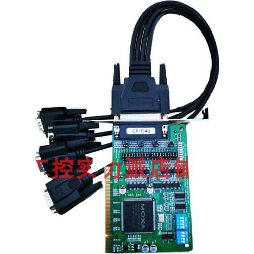 New Original Spot Photo For MOXA CP-134U V2 RS232/422/485 Multi-Serial Port Card 4-Port PCI