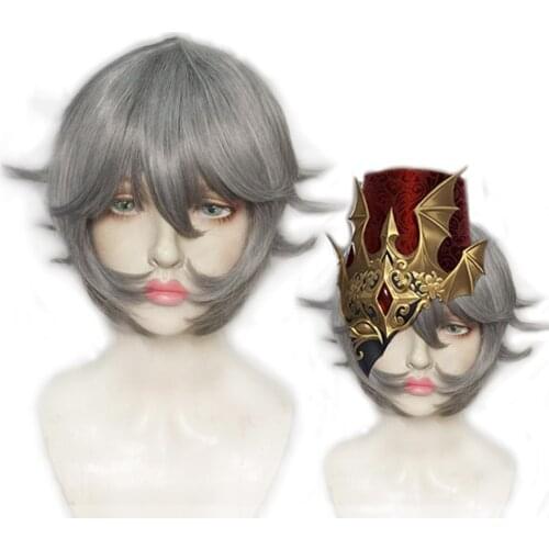 Game Identity V Cosplay Wigs Survivor Victor Grantz Postman Cosplay Wig The Embrace Skin Heat Resistant Synthetic Wig Hairs Cos