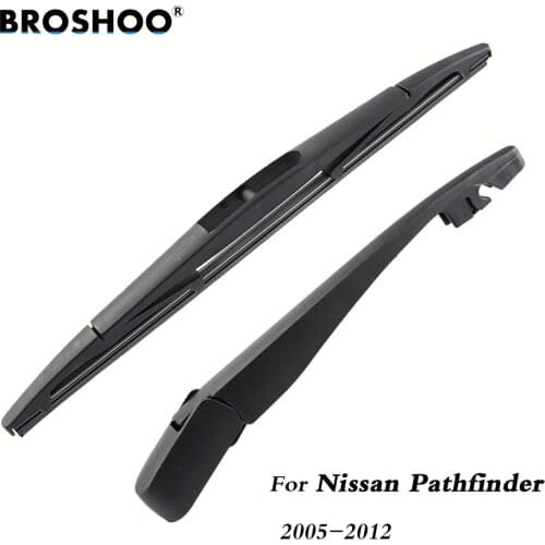 BROSHOO Car Rear Wiper Blades Back Windscreen Wiper Arm For Nissan Pathfinder Hatchback(2005-2012)305mm,Windshield Auto Styling