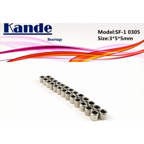 SF-1 0305 Self Lubricating Composite Bearing Bushing Sleeve Size 3x5x5mm SF1 0305 Kande Bearings