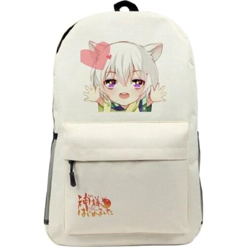 Unisex Anime Kamisama Love Kamisama Kiss Momozono Nanami Tomoe Rucksack School Student Backpacks