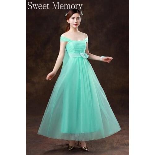 10 Styles Champagne Purple Mint Green Pink Cheap Bridesmaid Dresses 2021 Summer Women Party Graduation Vestidos Sweet Memory